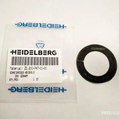 China ZD.200 747 01 00 Heidelberg Scheibenmesser-Slitter-Rad Stahl, das Messer-Zutat-Blatt aufschlitzt zu verkaufen