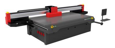 China 1440 DPI UV Flatbed Printer , Ricoh Gen5 Heads Rigid UV Printing Machine for sale