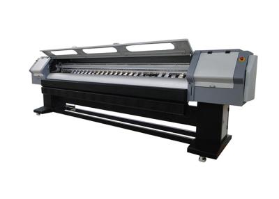 Китай Крен для того чтобы свернуть растворяющий принтер большого формата, печатную машину знамени гибкого трубопровода 8 головок продается