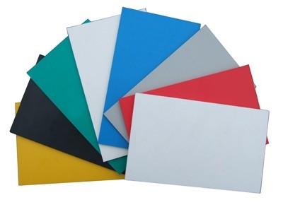China Light Weight Advertising PVC Foam Board , Rigid Coloured Foam Sheets for sale