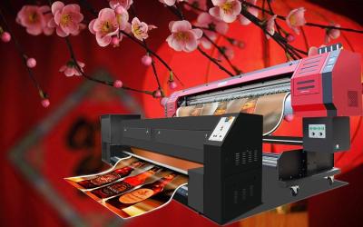 China Home Textiles Sublimation Fabric Printing Machine 1.8M With Epson DX7 Head for sale