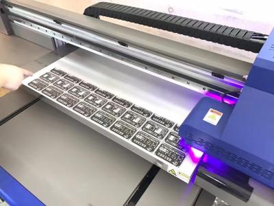 China 90x60cm small size UV flatbed printer with high resolution for sale