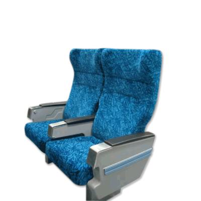 China Cushioned Train Chair Seat Q235 SS Aluminum With Reclining Arrangement for sale