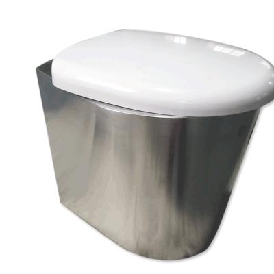 Chine Toilette domestique d'acier inoxydable de la toilette 3L 6L d'économie de l'eau de siphon à vendre