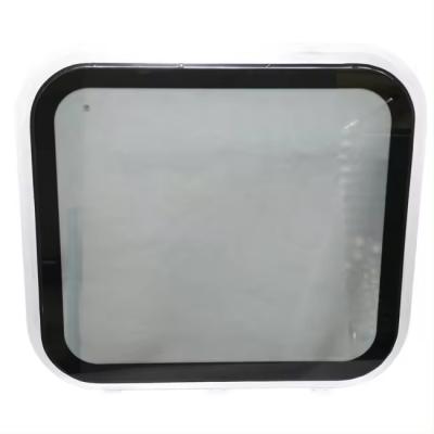 China Double Layer Insulating Glass Fixed Window For Train en venta