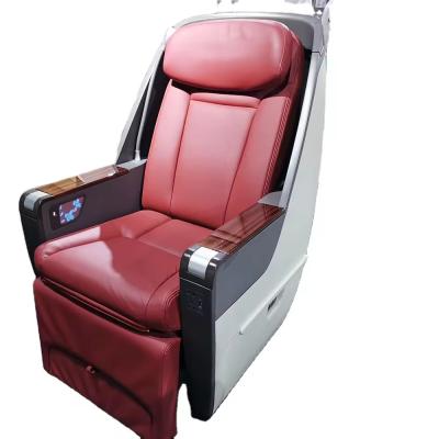 China Single Luxury VIP Seat voor hogesnelheidstrein met functie van 180 graden leggen Te koop