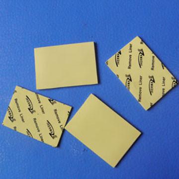 China Yellow High Dielectric Strength Thermal Conductive Pad 3.0W/mK For Telecommunication Hardware silicone pad -50 to 200℃ for sale