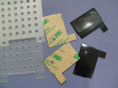 中国 高温抵抗ペット倍はテープ、黒の両面の粘着テープ17.9~120 oc味方しました 販売のため