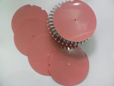 China Micro emissor de isofrequência de borracha condutor térmico 1.75g/centímetro cúbico da folha da tubulação de calor com revestimento adesivo à venda