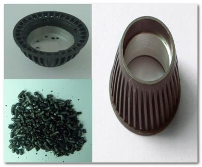 China Excellent Thermal Conductive Plastic for LED Lamp Cup 150℃ Heat Deflection Temperature TCP™100-50-01A for sale