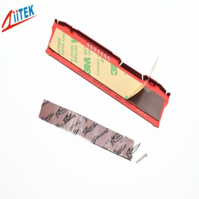 China Fast Heat Dissipation Pad Garnet 1mmT Thermal Conductive Silicone Gap Pad TIF140-31E For IC Component for sale