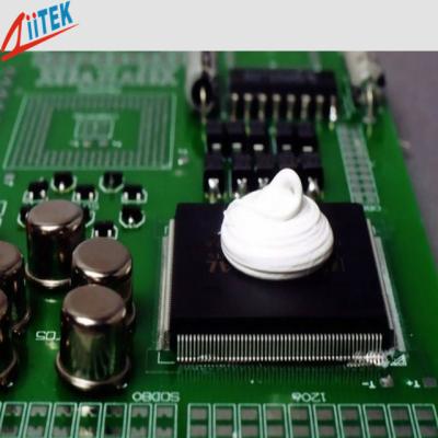 China caja fuerte blanca de la grasa conductora termal no tóxica 1W/mK para el ℃ del LED 0,15 - en resistencia termal del ²/W en venta