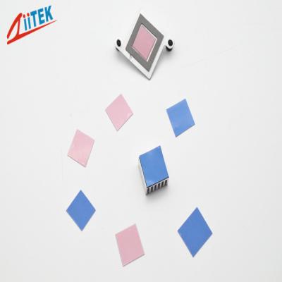 China Pink Low Resistance Thermal phase chaging materials Interface Pad  For Computer Serves 0.95 W/MK for sale