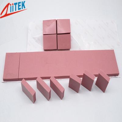 China UL Recognized 45 Shore 00 Thermal Conductive Pad  Pink Silicone Sheet 2.5W/mK For High Speed Mass Storage Drives for sale