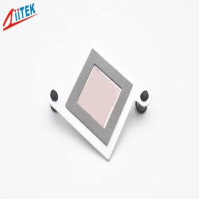 China 0.95 W/mK Low Thermal Resistance Pink Phase Changing Materials For IGBTs for sale