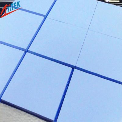 China Boa almofada condutora térmica azul naturalmente foleiro para a costa complacente 00 da dissipação de calor 1,5 W/mK do processador central RoHS TIF100-05E 35 à venda