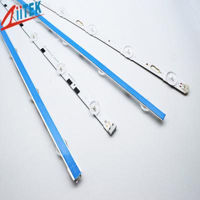 China La fibra de vidrio que apoya la cinta adhesiva termal para el disipador de calor del soporte del LED con 0,8 W/mK dobla el pegamento en venta