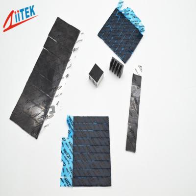 China 1.8W/MK Black Ultra Soft Thermal Conductive Gap Pad For LED Lights TIF160-18-01E 1.5mmT 35shore00 for sale
