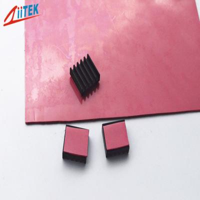 China Super quality high stickiness surface 2W 35 Shore silicone thermal conductive pad TIF100-20-14E 2.37g/cc for LED modules for sale