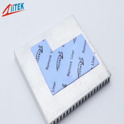 China Super quality high stickiness surface 2.0w light blue silicone thermal conductive pad for LED floor light for sale