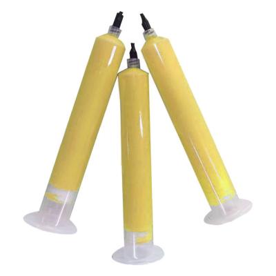 China 2W/mK yellow Soft Silicone Thermally Conductive Putty Gap Filler  2.6 g/cc 200V/mil For Radiating Modules for sale