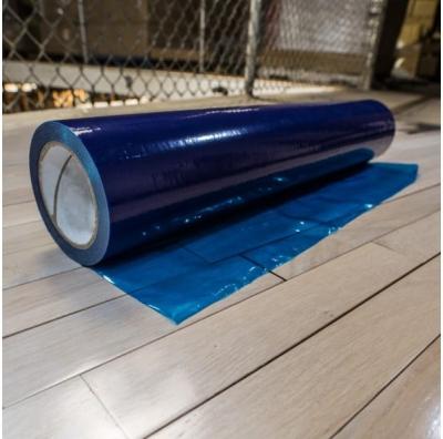 China Laminated 1250MMX1000M 500g/25mm Floor Protection Film for sale