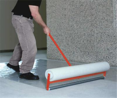 China Heat Proof 21'' 100m Carpet Shield Self Adhesive Film No Glue Residue for sale