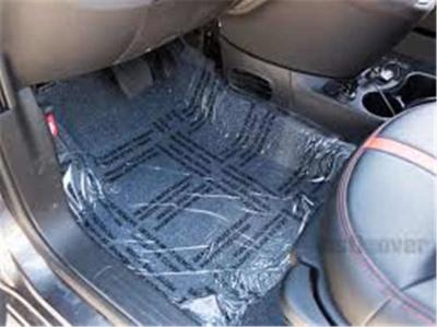 China Película de plástico automotriz de la alfombra 3mil del polietileno 1500m m en venta