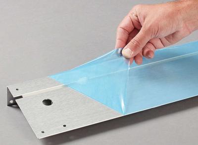 China Dano 200m livres filme plástico protetor de 30 mícrons para o painel do metal à venda