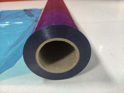 China 36'' 100' Air Conditioning Duct Polyethylene Blue Plastic Duct Wrap for sale