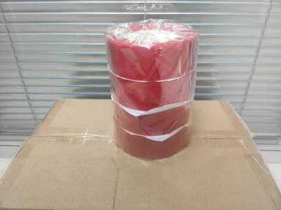 China exposición ULTRAVIOLETA humedad-resistente serrada roja de la cinta del estuco del borde de 48m m en venta
