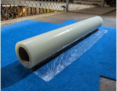 China 24 In X 600 Ft 60Microns Carpet Protection Self Adhesive Film Sheet for sale