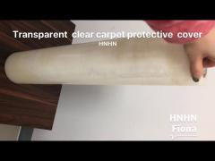 Adhesive Backed Carpet Protection Film Skin Packing Polyethylene