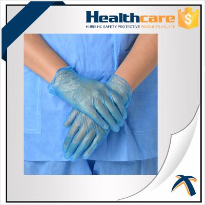 China AQL1.5 PVC Disposable Hand Gloves ,  Powder Free Vinyl Medical Gloves for sale