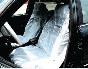 China Anti Dust Disposable Car Seat Protectors Auto Seat Covers CE ISO Approved for sale