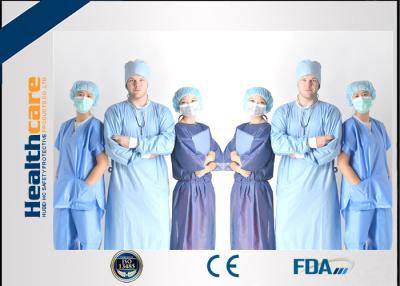 China SMS Disposable Surgical Scrubs , Disposable Medical Workwear Short Sleeves for sale