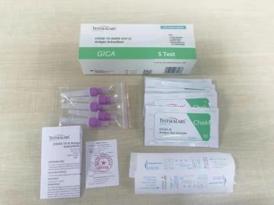 China Safe Detection Reagent COVID-19 Antigen Schnelltest for sale
