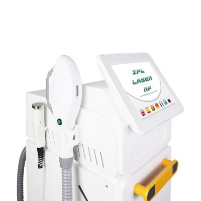 China RF Q-switched ND Yag IPL Laser Hair Removal Multifunction Beauty Machine for Skin Care for sale