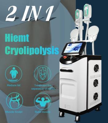China EMS Cryolipolysis Body Sculpting Machine 2 In 1 For Fat Removal Body Contouring for sale