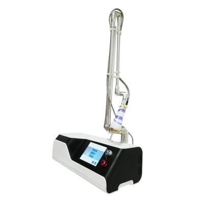 China Dermatology Glass Tube Fractional CO2 Laser Machine for sale