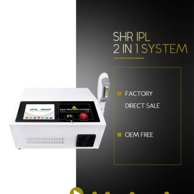 China Ipl Laser Intense Pulse Light 2 In 1 Depilation Machine Hair Fast Removal for sale