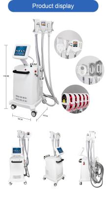 China Cryolipolysis Cavitation 100kpa Vacuum RF Slimming Machine for sale