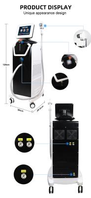 중국 755nm 808nm 1064nm 섬유 결합 다이오드 레이저 모발 제거 기계 판매용