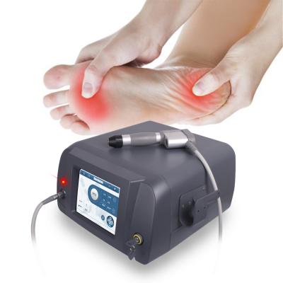 China Portable Black Shockwave Therapy Machine For Physical Treatment for sale