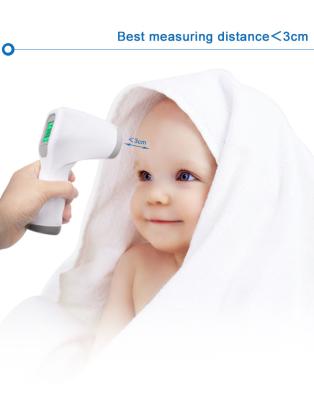 China Baby-erwachsene Stirn-medizinischer Digital-Infrarotthermometer-Gewehr-nicht Kontakt zu verkaufen