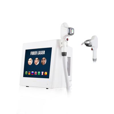 China Desktop da máquina da remoção do cabelo do laser da fibra para a remoção do cabelo do gelo do salão de beleza à venda