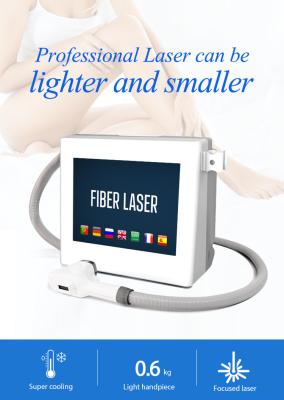 China Painless Fiber Diode Laser 808nm Hair Removal Machine Permanent 1200W for sale