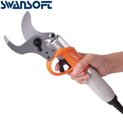 China SWANSOFT Electric Pruner 45 Mm Garden Scissors Power Tools Shears for sale
