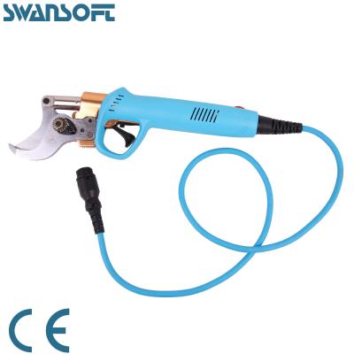 China Swansoft 45mm Electric Pruning Shear Tijeras electricas para poda Battery Powered Pruners for sale