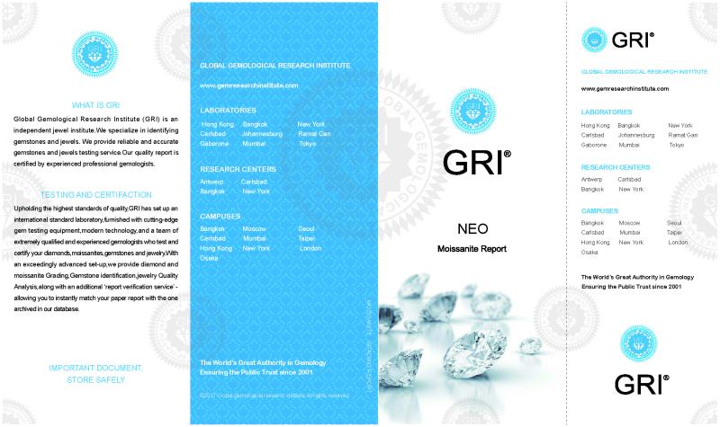 GRI Moissanite Report - AAA Gems Co., Ltd